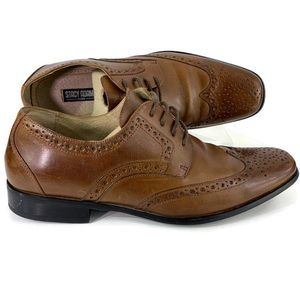 Stacy Adams Wingtip Oxford Dress Shoes Size 8M